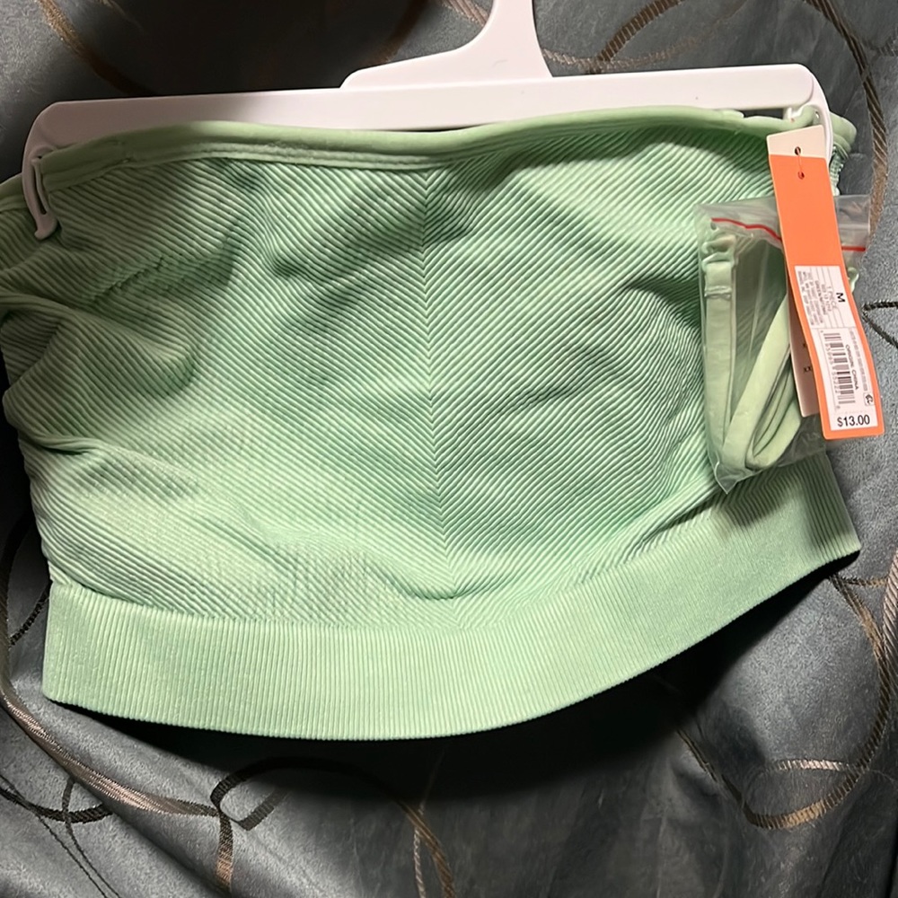 Greenish tube top